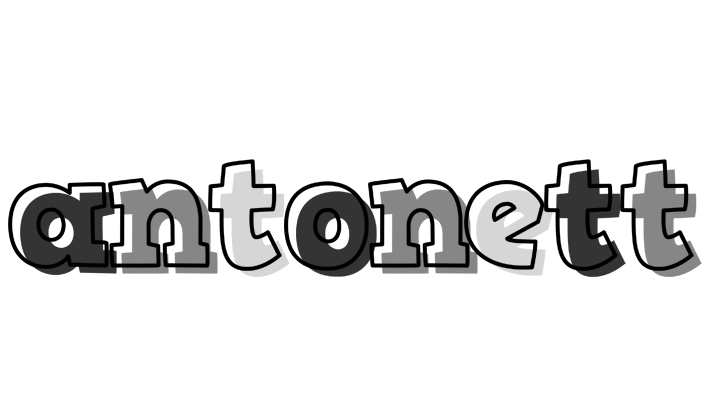 Antonett night logo