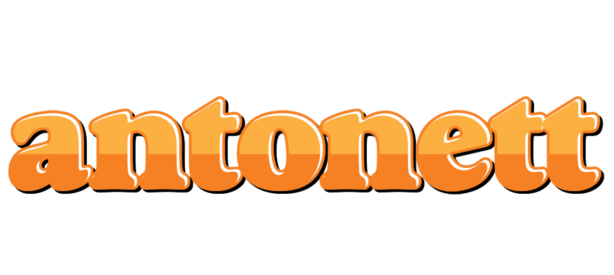 Antonett orange logo