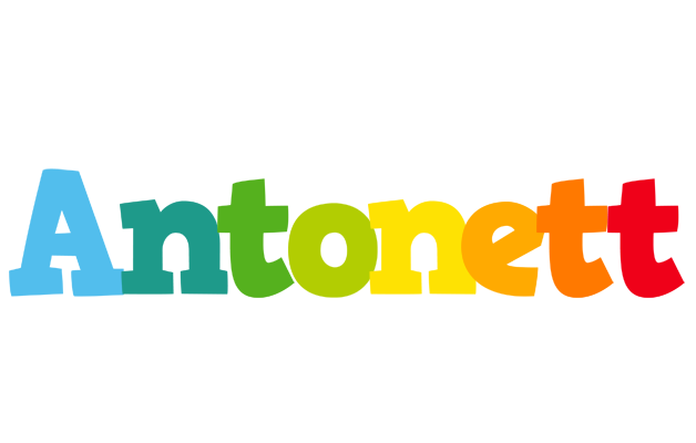 Antonett rainbows logo