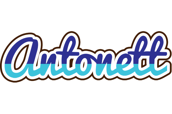 Antonett raining logo
