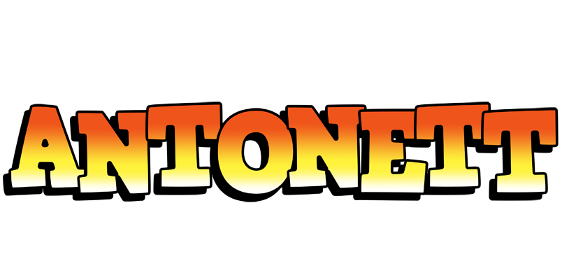 Antonett sunset logo