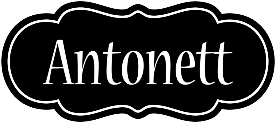 Antonett welcome logo