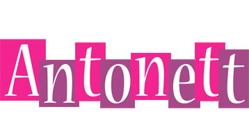 Antonett whine logo