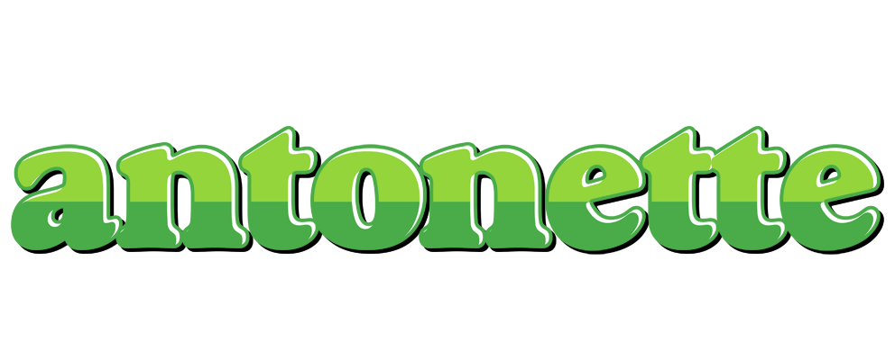 Antonette apple logo