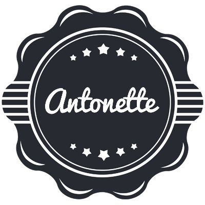 Antonette badge logo