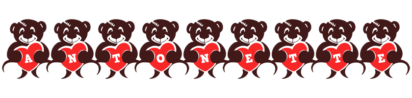 Antonette bear logo