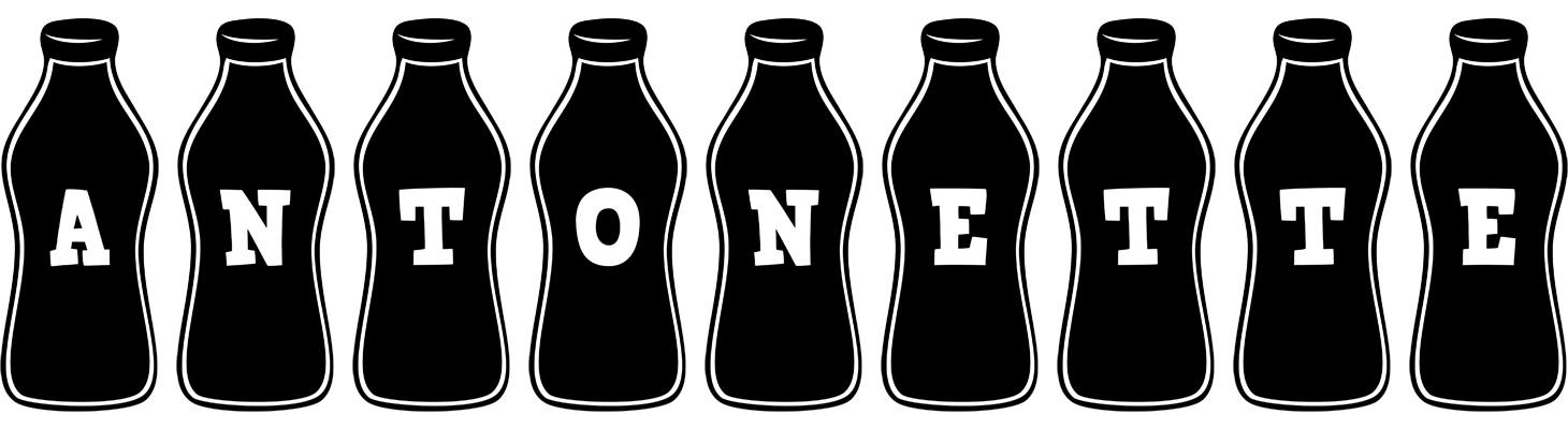 Antonette bottle logo