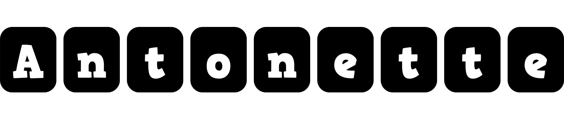 Antonette box logo