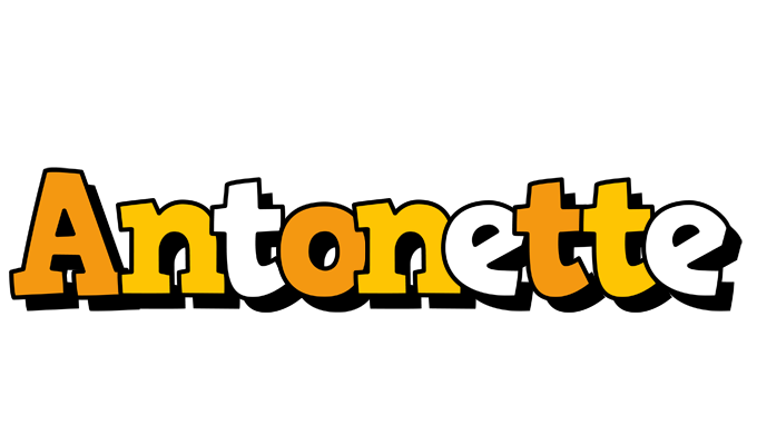 Antonette cartoon logo