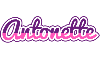 Antonette cheerful logo