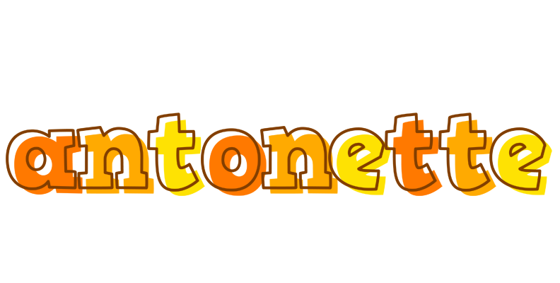 Antonette desert logo