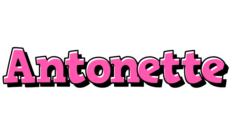 Antonette girlish logo