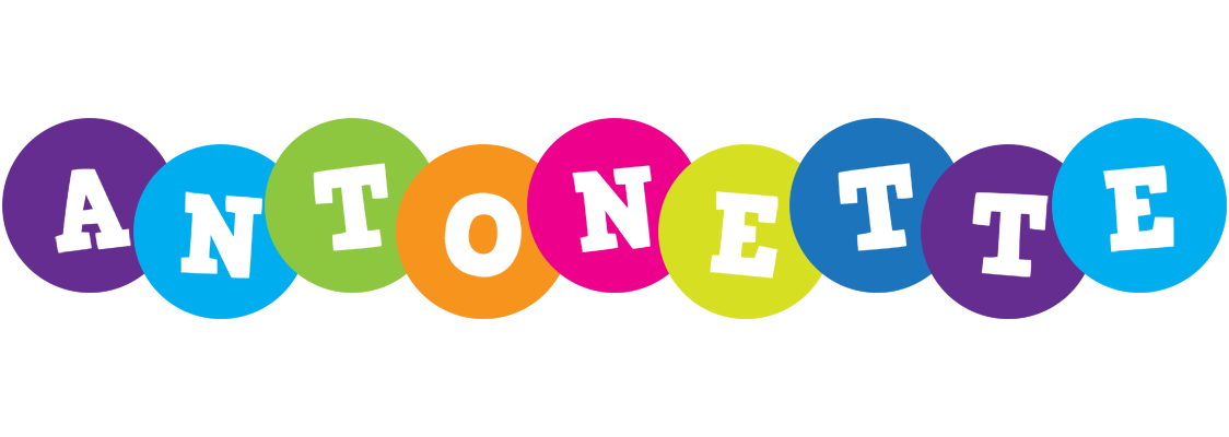 Antonette happy logo