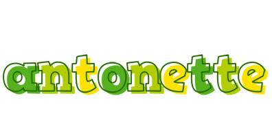 Antonette juice logo
