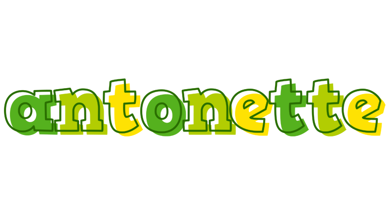 Antonette juice logo