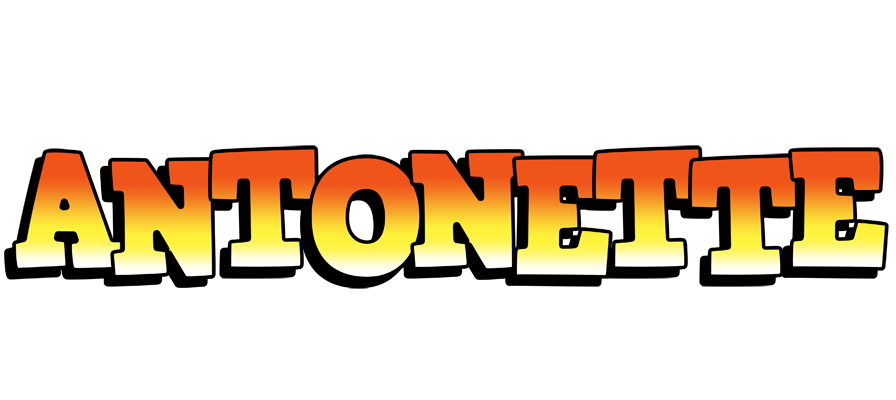 Antonette sunset logo