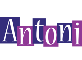 Antoni autumn logo