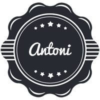 Antoni badge logo