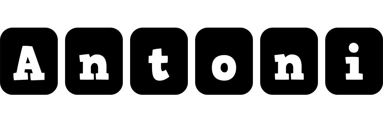 Antoni box logo