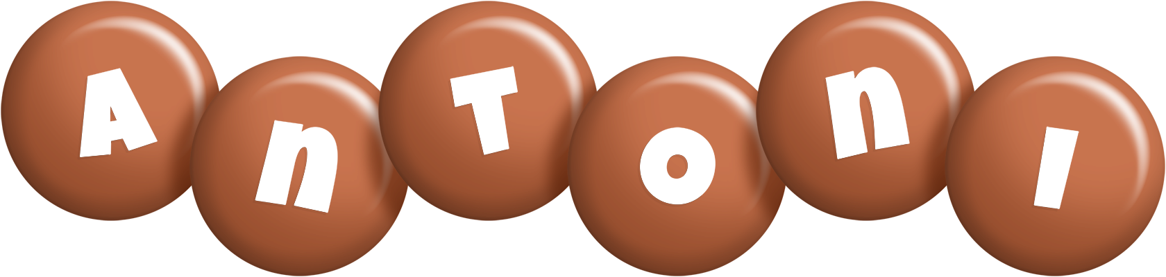 Antoni candy-brown logo