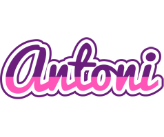 Antoni cheerful logo