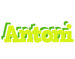 Antoni citrus logo