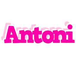 Antoni dancing logo