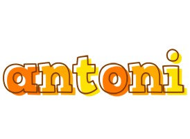 Antoni desert logo