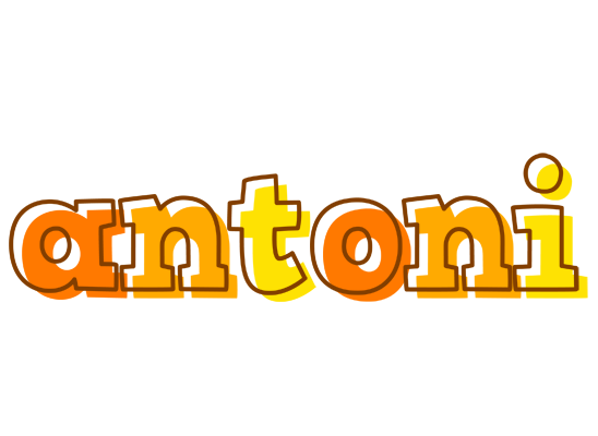 Antoni desert logo