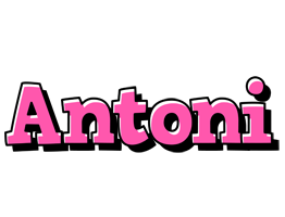 Antoni girlish logo