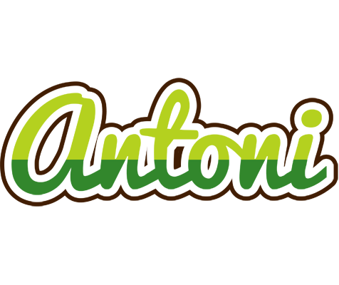 Antoni golfing logo