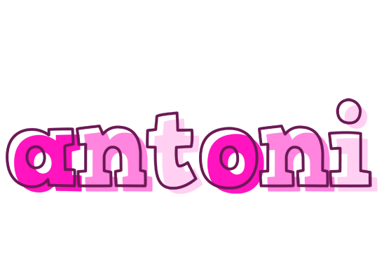 Antoni hello logo