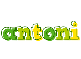 Antoni juice logo