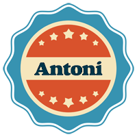 Antoni labels logo