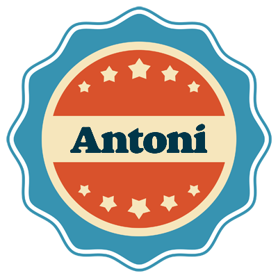 Antoni labels logo
