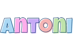 Antoni pastel logo