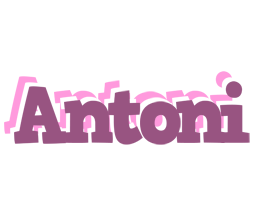 Antoni relaxing logo