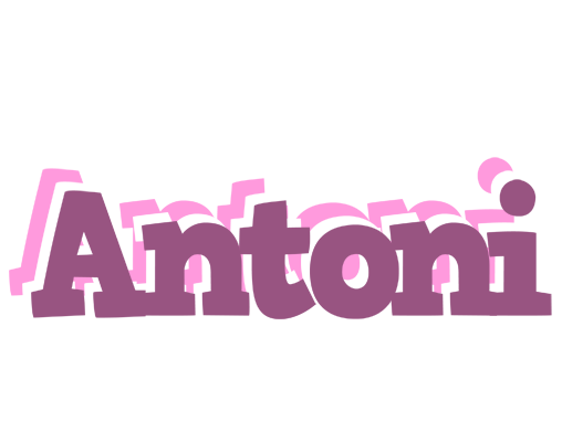 Antoni relaxing logo