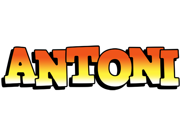Antoni sunset logo