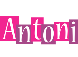Antoni whine logo