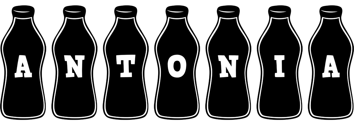 Antonia bottle logo