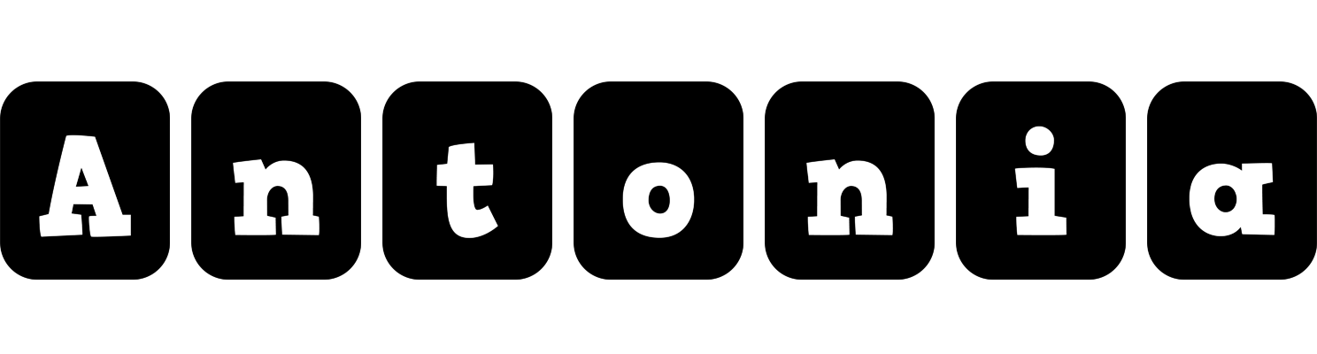 Antonia box logo