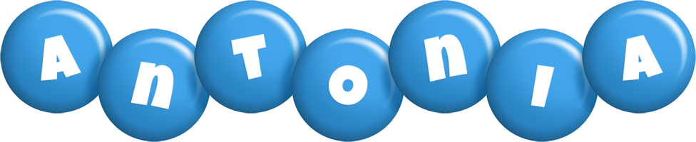 Antonia candy-blue logo