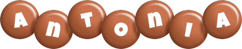 Antonia candy-brown logo