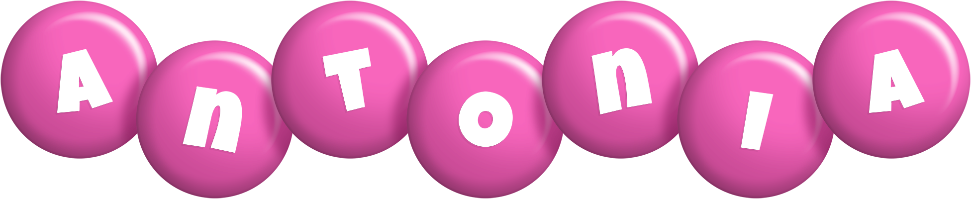 Antonia candy-pink logo