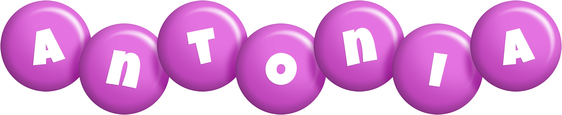 Antonia candy-purple logo