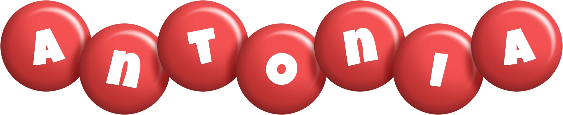 Antonia candy-red logo