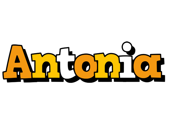 Antonia cartoon logo