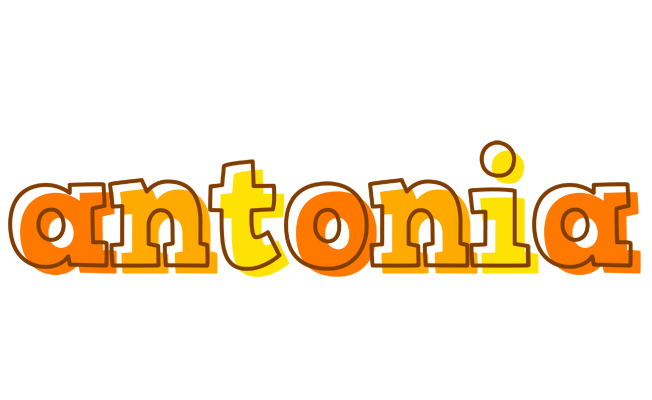 Antonia desert logo
