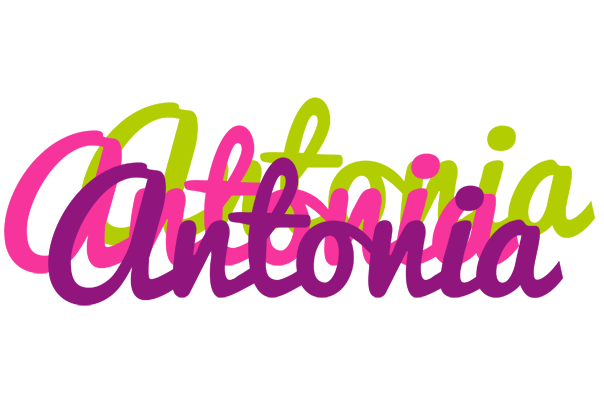 Antonia flowers logo